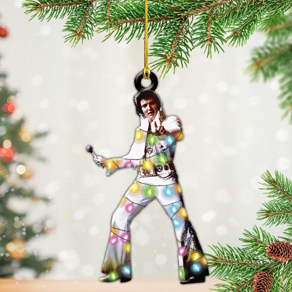 Elvis Presley Custom Shape 2-sided Acrylic Ornament - HOATT 6766