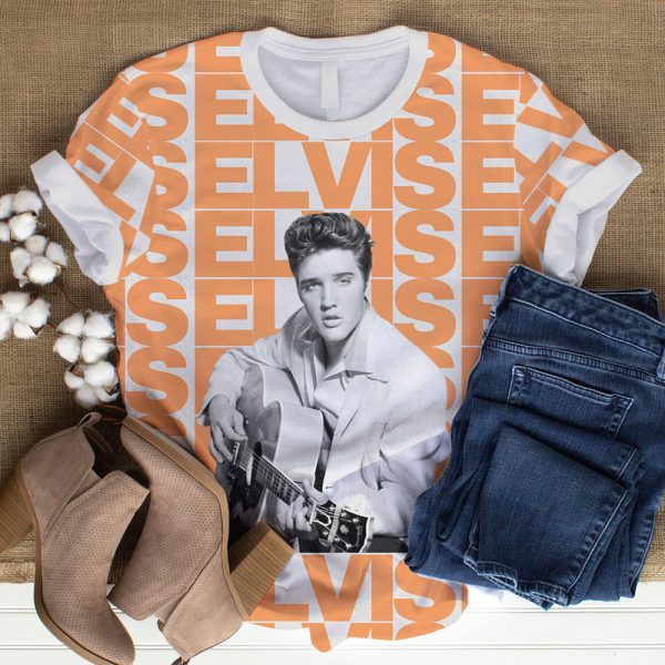 Elvis Presley 3D T-Shirt- GNE 1663