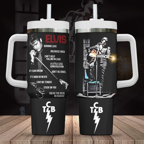 Elvis Presley 40oz Stanley Tumbler - TANTN 8568