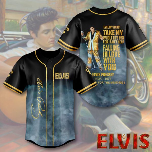 Elvis Presley Baseball Jersey - HOATT 6490