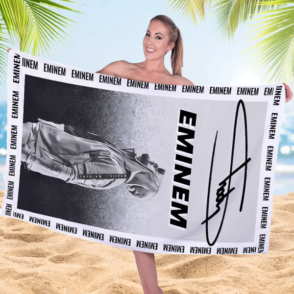 Eminem Rectangle Beach Towel - MAITM 8300