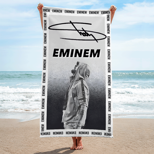 Eminem Rectangle Beach Towel - MAITM 8300