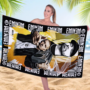 Eminem Rectangle Beach Towel - MAITM 8329