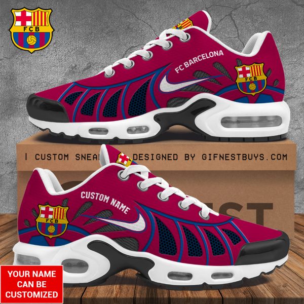 Personalized Barcelona FC Air Max Shoes - TANTN 8683