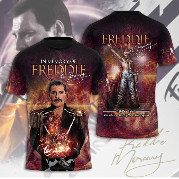 Freddie Mercury 3D Apparel – MAITM 8412