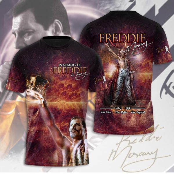 Freddie Mercury 3D Apparel – MAITM 8554