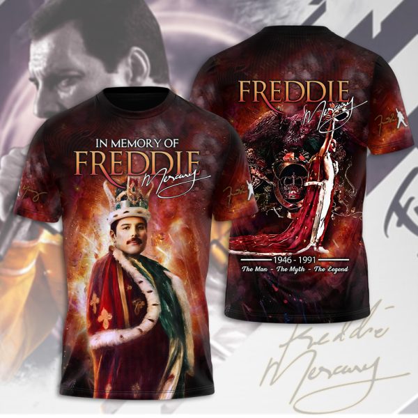 Freddie Mercury 3D Apparel – MAITM 8555