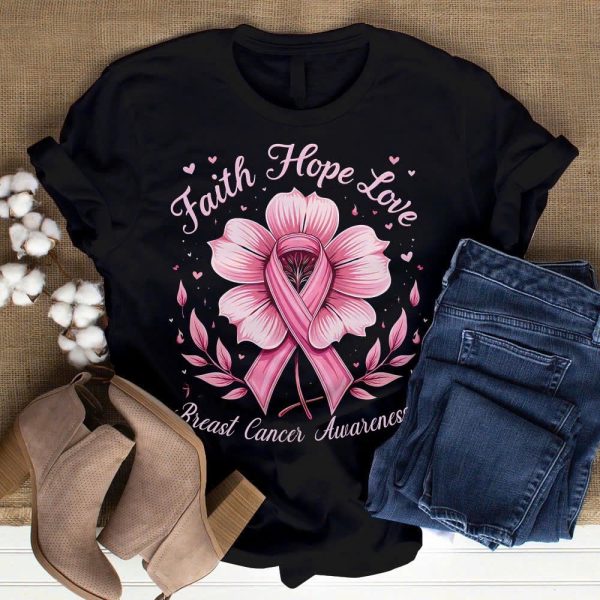 Breast Cancer Awareness 3D T-Shirt - GNE 1840