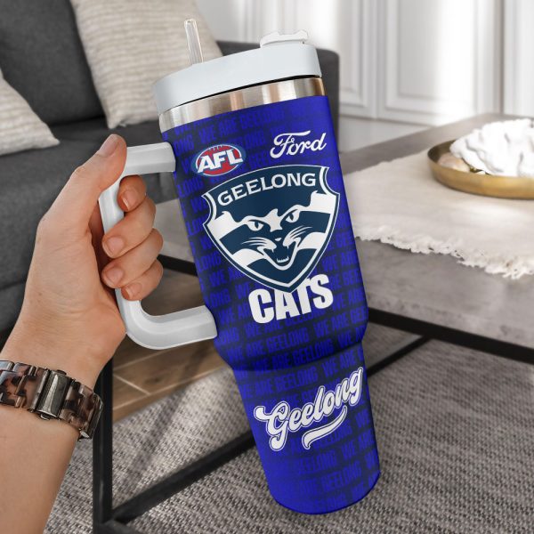 Personalized Geelong Football Club 40oz Stanley Tumbler - VANDH 3583