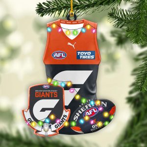 Personalized Greater Western Sydney Giants Custom Shape 2-sided Acrylic Ornament – VANDH 3843