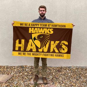 Hawthorn FC 3D House Flag - MAITM 8276