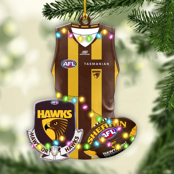 Personalized Hawthorn FC Custom Shape 2-sided Acrylic Ornament – VANDH 3842