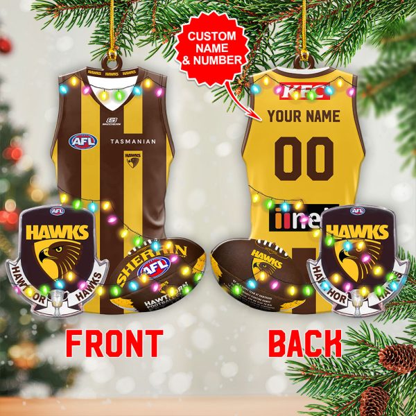 Personalized Hawthorn FC Custom Shape 2-sided Acrylic Ornament – VANDH 3842