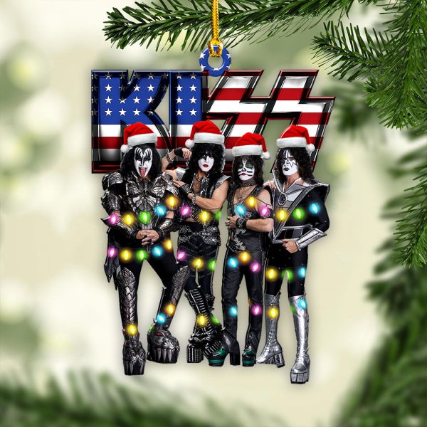 Kiss Band Custom Shape 1-sided Acrylic Ornament - HOATT 6680.1