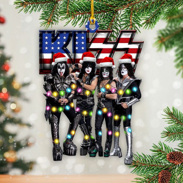 Kiss Band Custom Shape 1-sided Acrylic Ornament - HOATT 6680.1