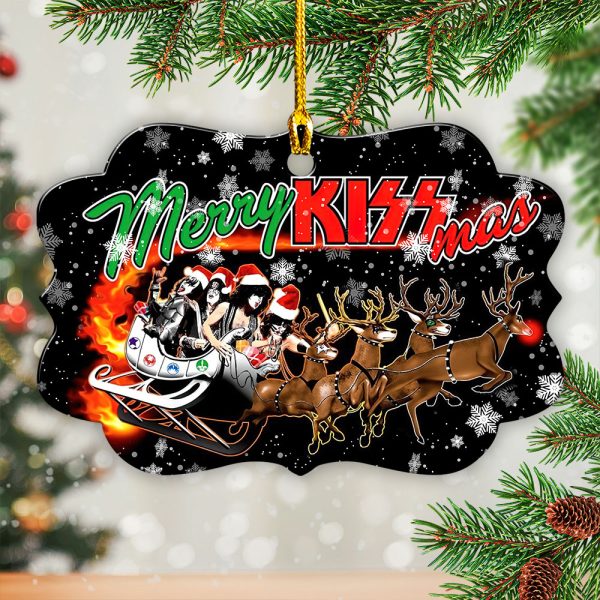 Kiss Band Fixed Shape 2-sided Acrylic Ornament - HOATT 6556