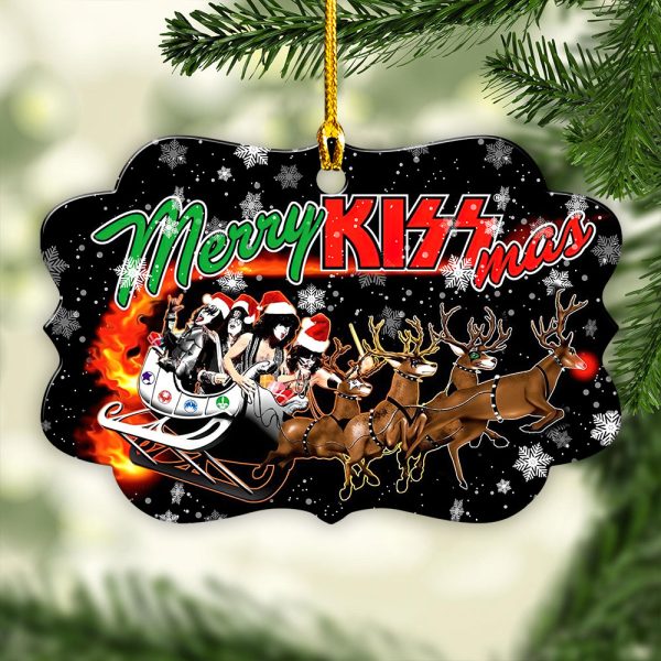 Kiss Band Fixed Shape 2-sided Acrylic Ornament - HOATT 6556