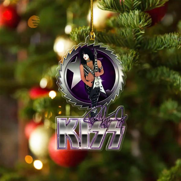 Kiss Band Custom Shape Clear 1-sided Acrylic Ornament - HOATT 6554