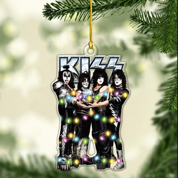 Kiss Band Custom Shape Clear 1-sided Acrylic Ornament - HOATT 6684.1