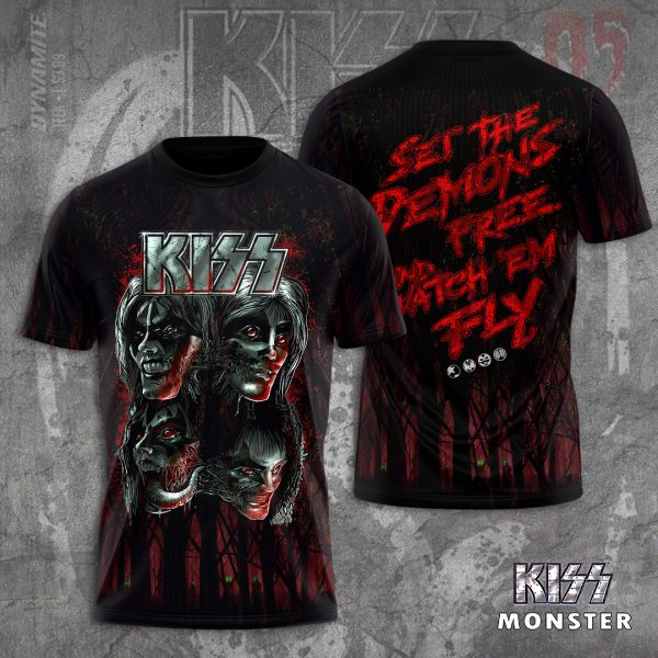 Kiss Band 3D Apparel - GNE 1823