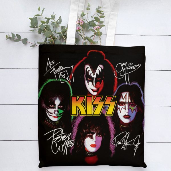 Kiss Band Tote Bag - GNE 1706