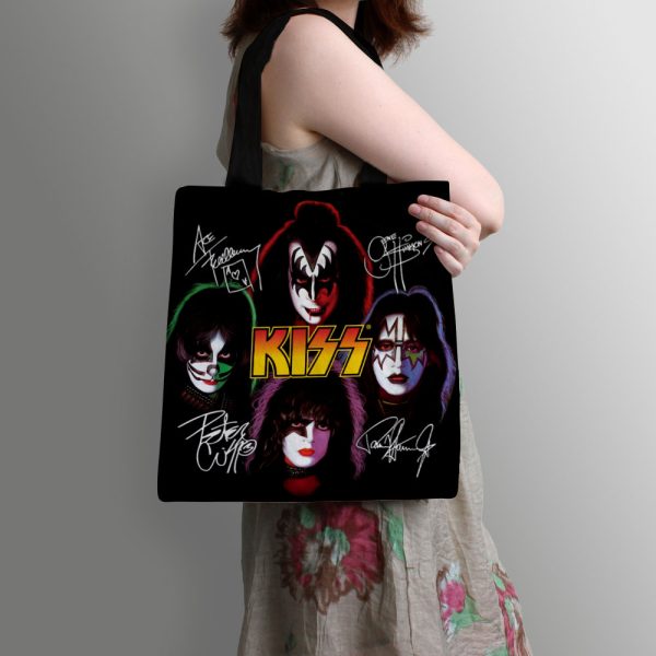 Kiss Band Tote Bag - GNE 1706