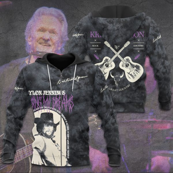 Kris Kristofferson 3D Apparel - TANTN 8577