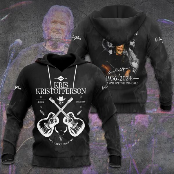 Kris Kristofferson 3D Apparel - TANTN 8575