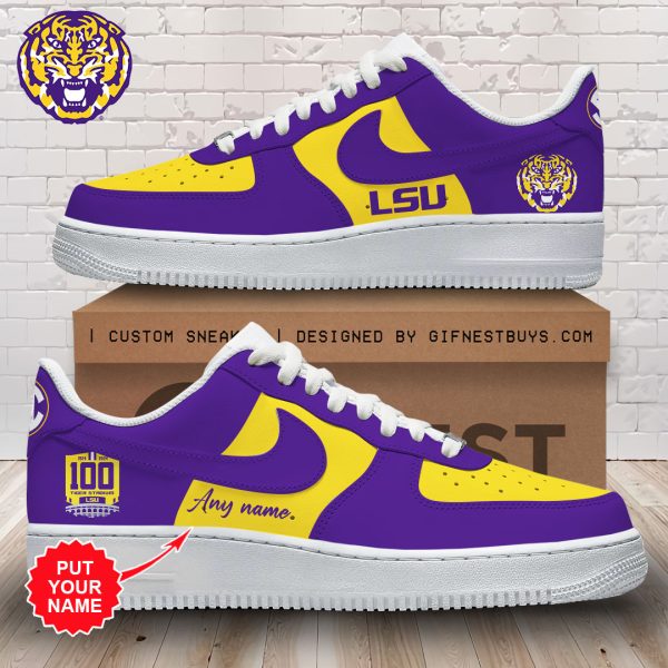 Personalized LSU Tigers Football AF1 Sneaker – TANTN 8790