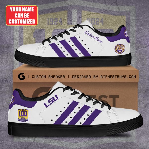 Personalized LSU Tigers Football Custom SS Shoes - TANTN 8788