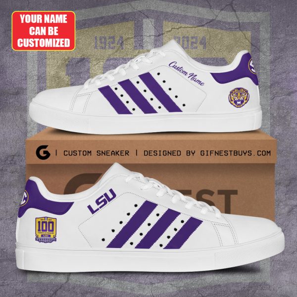 Personalized LSU Tigers Football Custom SS Shoes - TANTN 8788