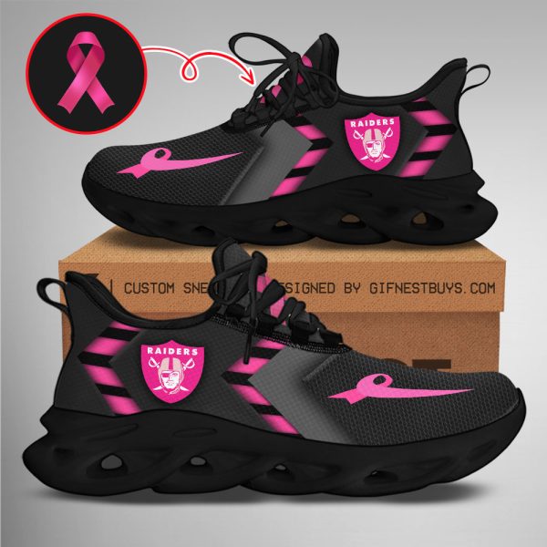 Las Vegas Raiders x Breast Cancer Awareness Clunky Sneaker - GNE 1733