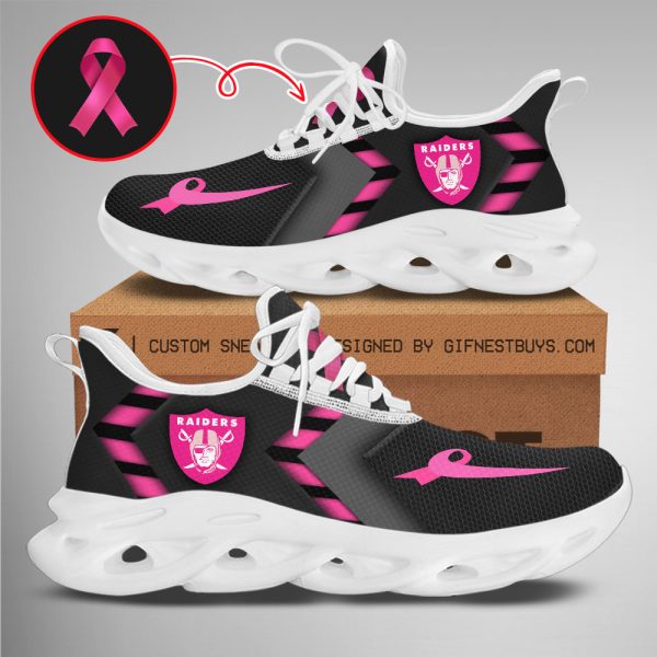 Las Vegas Raiders x Breast Cancer Awareness Clunky Sneaker - GNE 1733