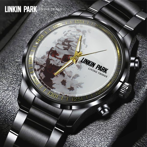 Linkin Park Black Stainless Steel Watch - GNE 1609