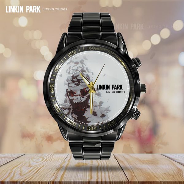 Linkin Park Black Stainless Steel Watch - GNE 1609