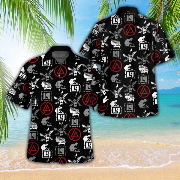 Linkin Park 3D Hawaiian Shirt - GNE 1644