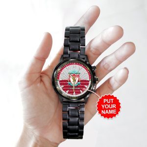 Personalized Liverpool Black Stainless Steel Watch - TANTN 8981