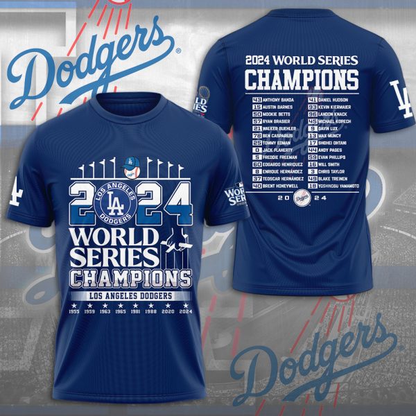 Los Angeles Dodgers 3D Apparel - MAITM 8582