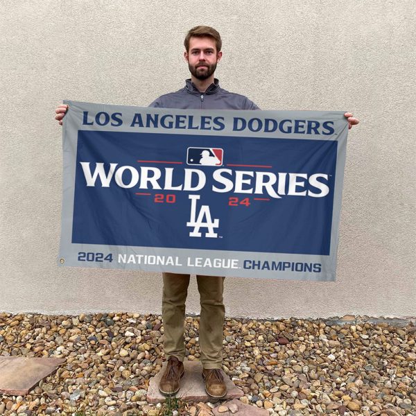 Los Angeles Dodgers 3D House Flag - MAITM 8489