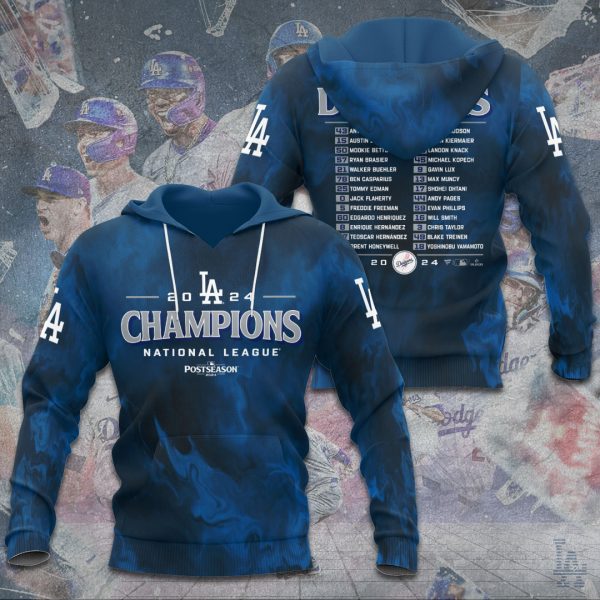 Los Angeles Dodgers 3D Apparel – TANTN 8877