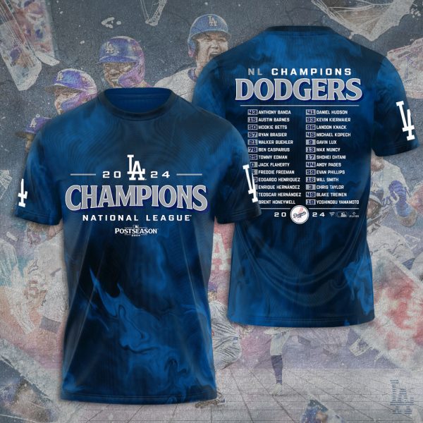 Los Angeles Dodgers 3D Apparel – TANTN 8877