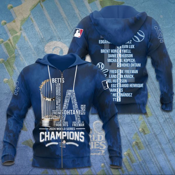 Los Angeles Dodgers 3D Apparel – TANTN 9038