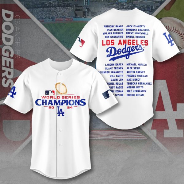 Los Angeles Dodgers Baseball Jersey - MAITM 8636