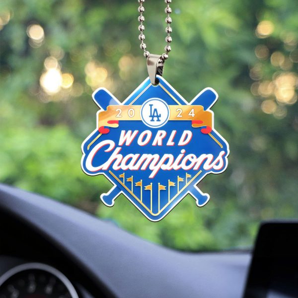 Los Angeles Dodgers Custom Shape 1-sided Acrylic Car Ornament - MAITM 8621