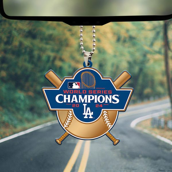 Los Angeles Dodgers Custom Shape 2-sided Acrylic Car Ornament - MAITM 8641