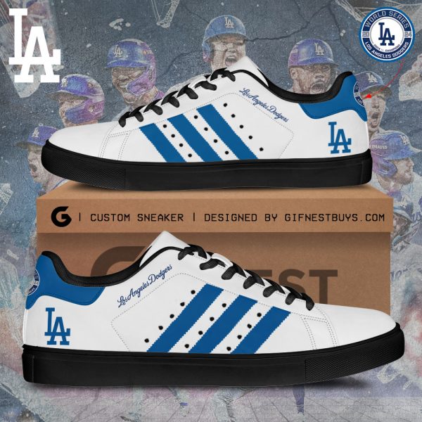 Los Angeles Dodgers Custom SS Shoes - TANTN 8928