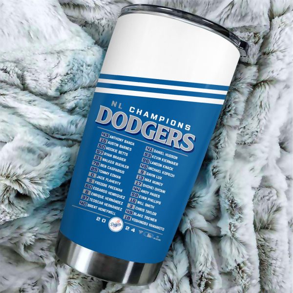 Los Angeles Dodgers Tumbler Cup - TANTN 8922