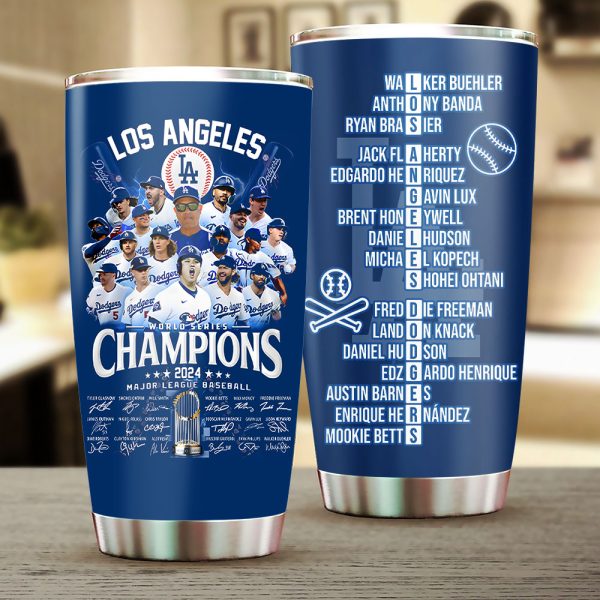 Los Angeles Dodgers Tumbler Cup - TANTN 9022