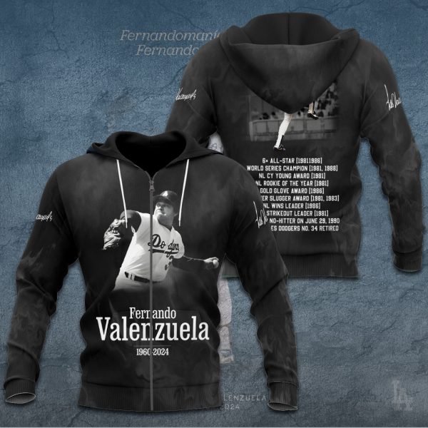 Los Angeles Dodgers x Fernando Valenzuela 3D Apparel – TANTN 8929