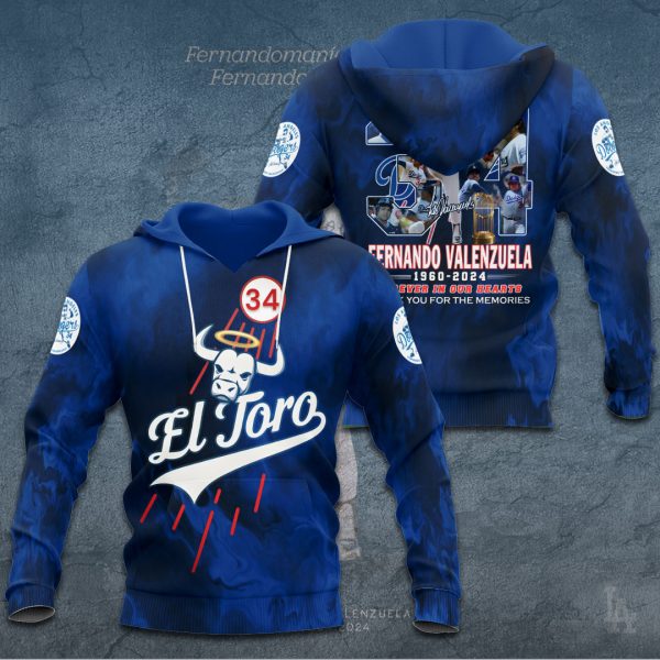 Los Angeles Dodgers x Fernando Valenzuela 3D Apparel – TANTN 8931